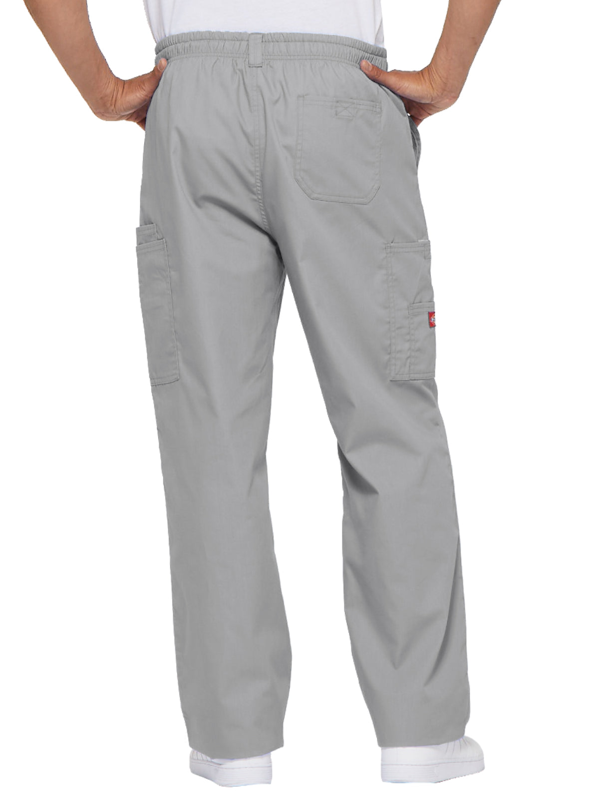 Men's Zip Fly Pull-On Pant - 81006 - Grey