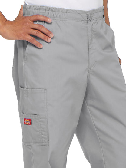 Men's Zip Fly Pull-On Pant - 81006 - Grey