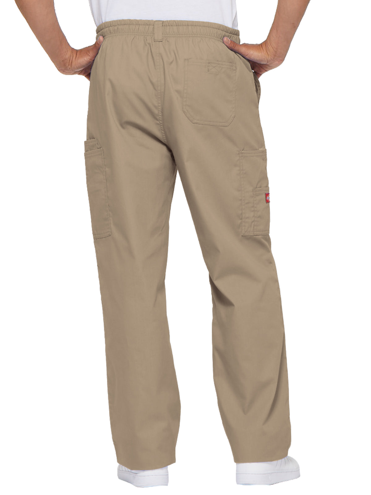 Men's Zip Fly Pull-On Pant - 81006 - Dark Khaki