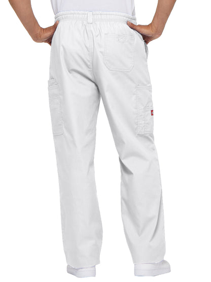 Men's Zip Fly Pull-On Pant - 81006 - White