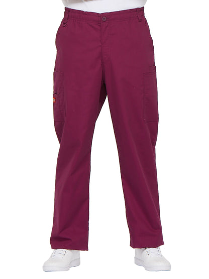 Men's Zip Fly Pull-On Pant - 81006 - Wine