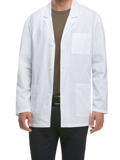 Men's Four-Pocket 31" Consultation Lab Coat - 81404 - White