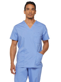 Men's 5-Pocket V-Neck Top - 81906 - Ciel
