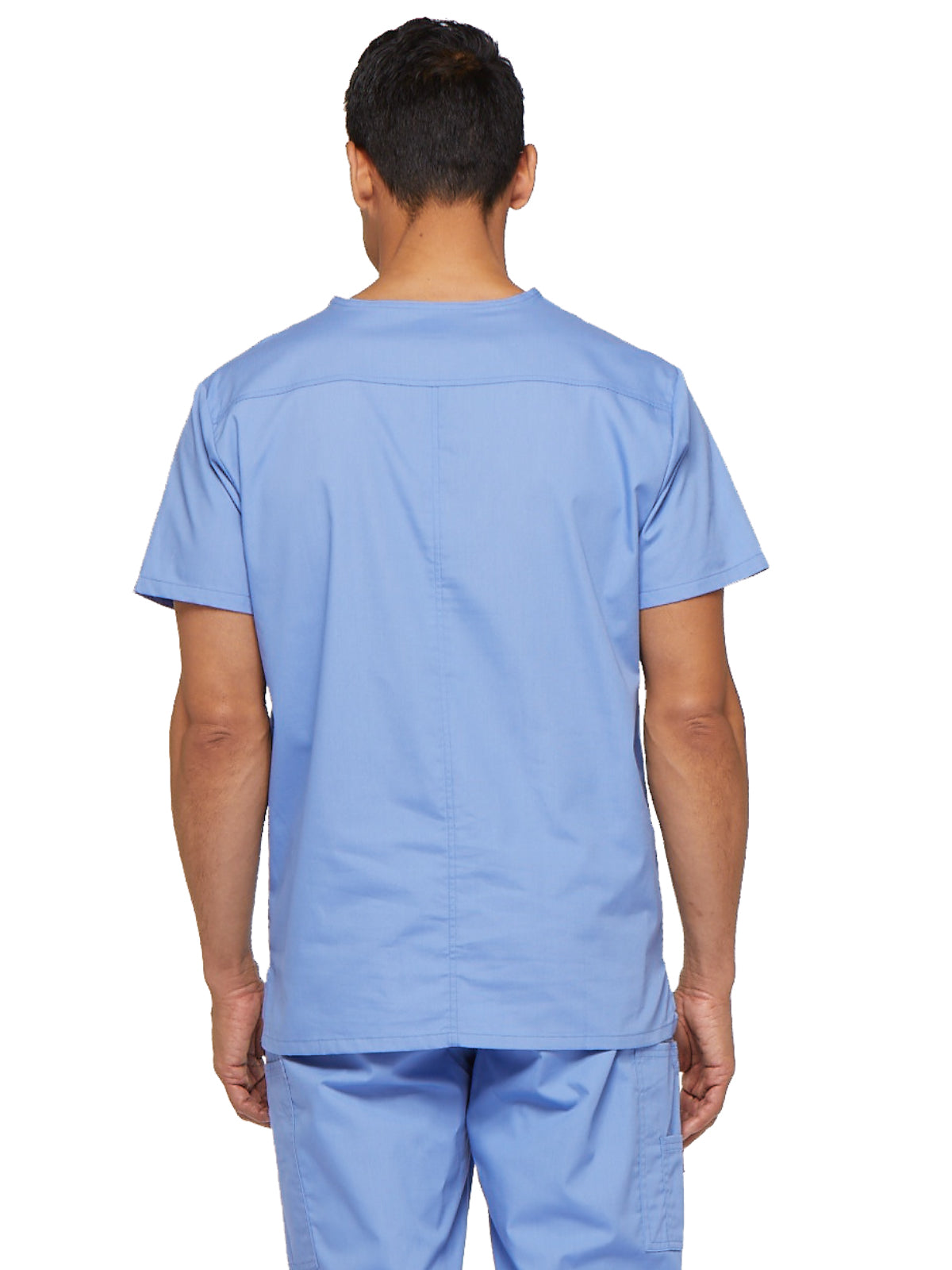 Men's 5-Pocket V-Neck Scrub Top - 81906 - Ciel