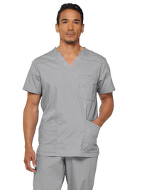 Men's 5-Pocket V-Neck Top - 81906 - Grey
