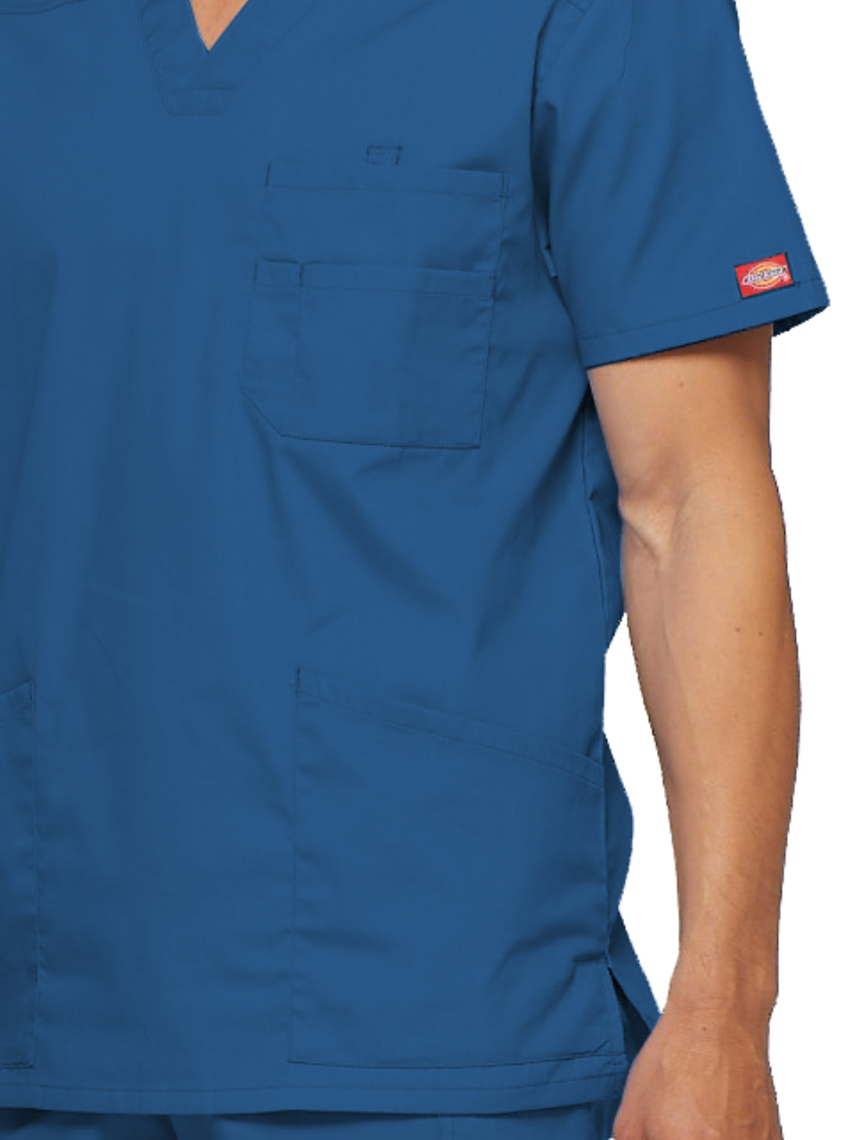 Men's 5-Pocket V-Neck Scrub Top - 81906 - Royal