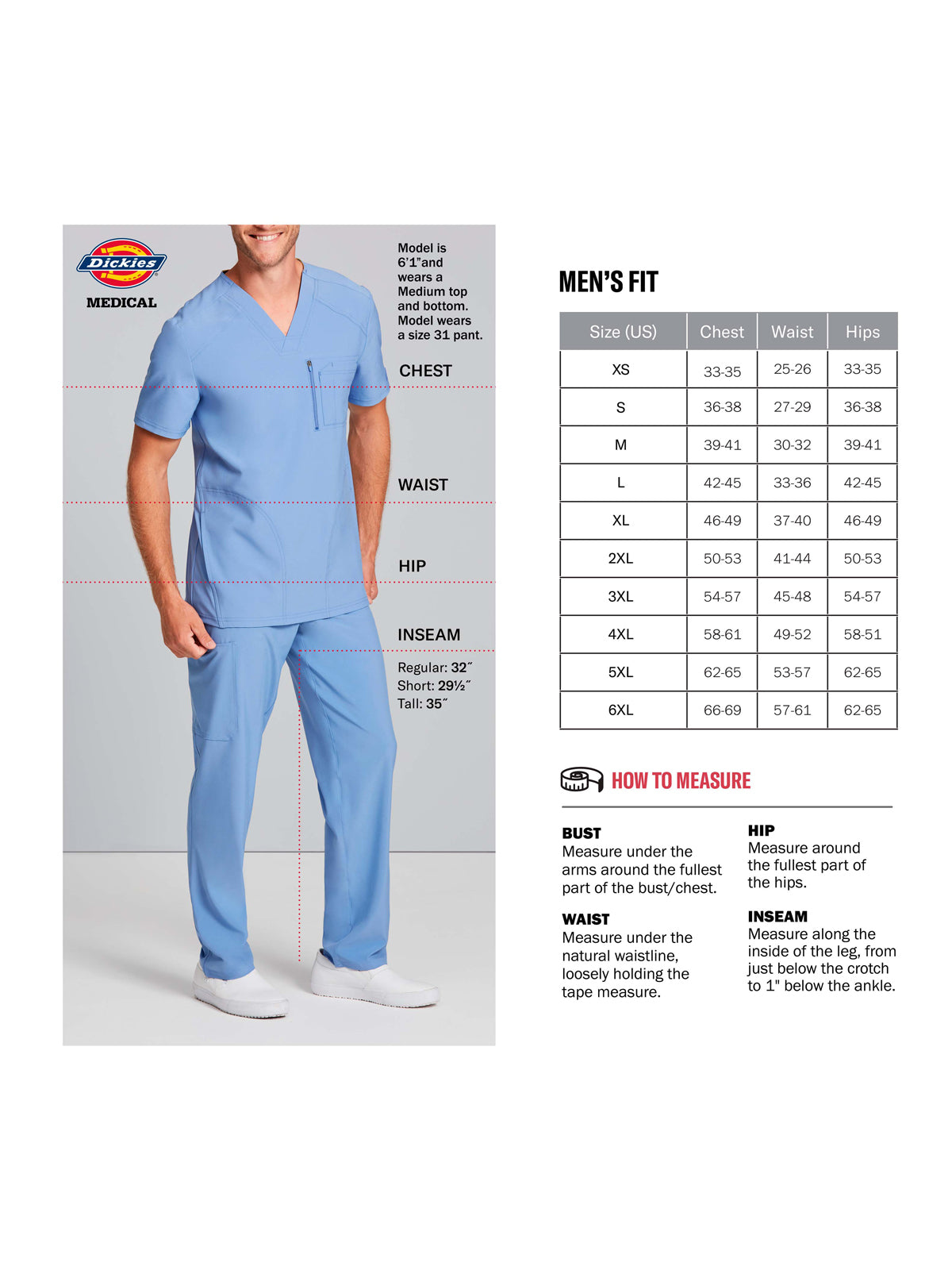 Men's 5-Pocket V-Neck Scrub Top - 81906 - Royal