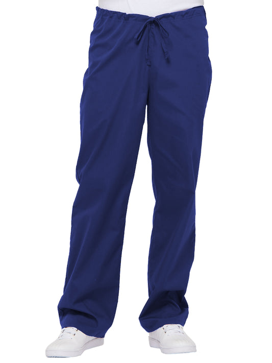 Unisex 1-Pocket Drawstring Scrub Pant - 83006 - Galaxy Blue