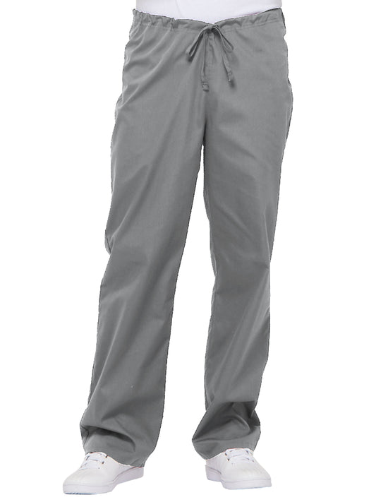 Unisex 1-Pocket Drawstring Scrub Pant - 83006 - Grey