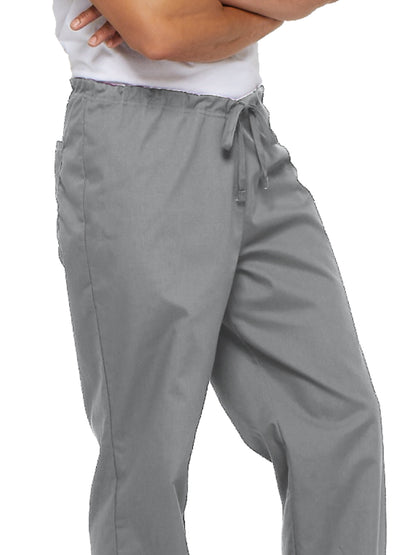 Unisex 1-Pocket Drawstring Scrub Pant - 83006 - Grey