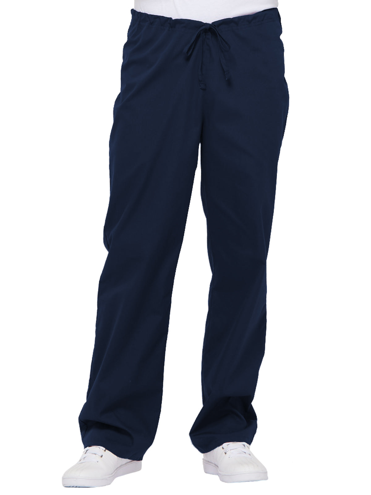 Unisex 1-Pocket Drawstring Scrub Pant - 83006 - Navy