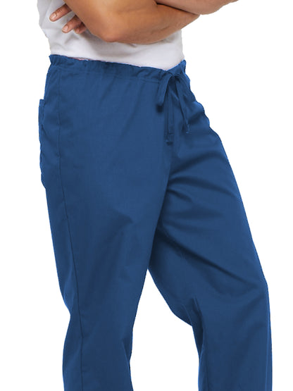 Unisex 1-Pocket Drawstring Scrub Pant - 83006 - Royal