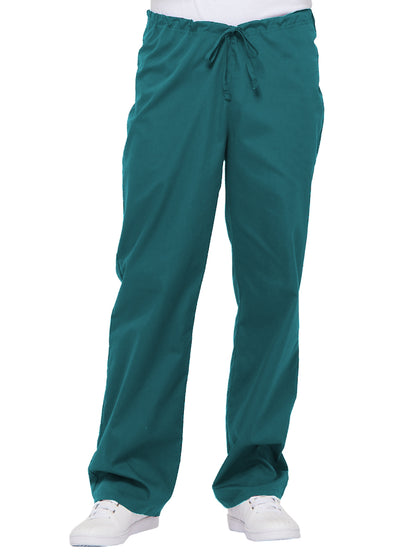 Unisex 1-Pocket Drawstring Scrub Pant - 83006 - Teal Blue