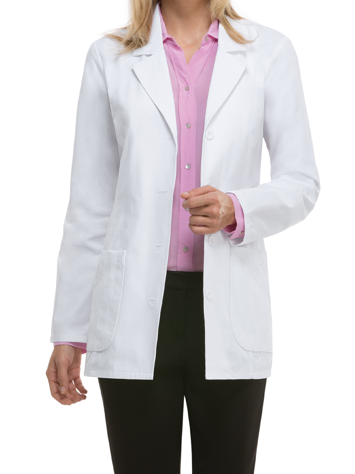 Women's Four-Pocket 29" Consultation Lab Coat - 84405 - White