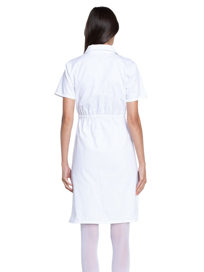 Women's 3-Pocket Button Front Dress - 84500 - White