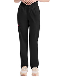 Women's 6-Pocket Natural Rise Tapered Leg Pant - 86106 - Black
