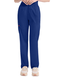 Women's 6-Pocket Natural Rise Tapered Leg Pant - 86106 - Galaxy Blue