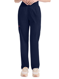 Women's 6-Pocket Natural Rise Tapered Leg Pant - 86106 - Navy