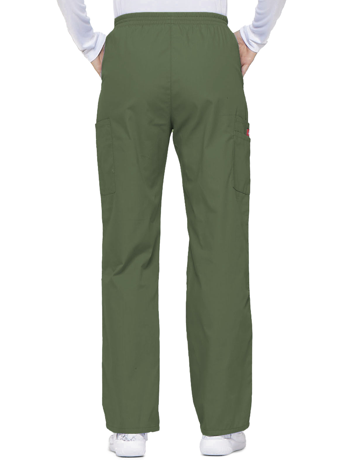 Women's Natural Rise Tapered Leg Pull-On Pant - 86106 - Olive