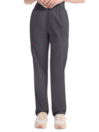 Women's 6-Pocket Natural Rise Tapered Leg Pant - 86106 - Pewter