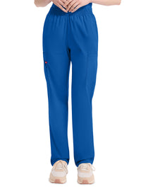 Women's 6-Pocket Natural Rise Tapered Leg Pant - 86106 - Royal