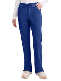 Women's 6-Pocket Mid Rise Cargo Pant - 86206 - Galaxy Blue