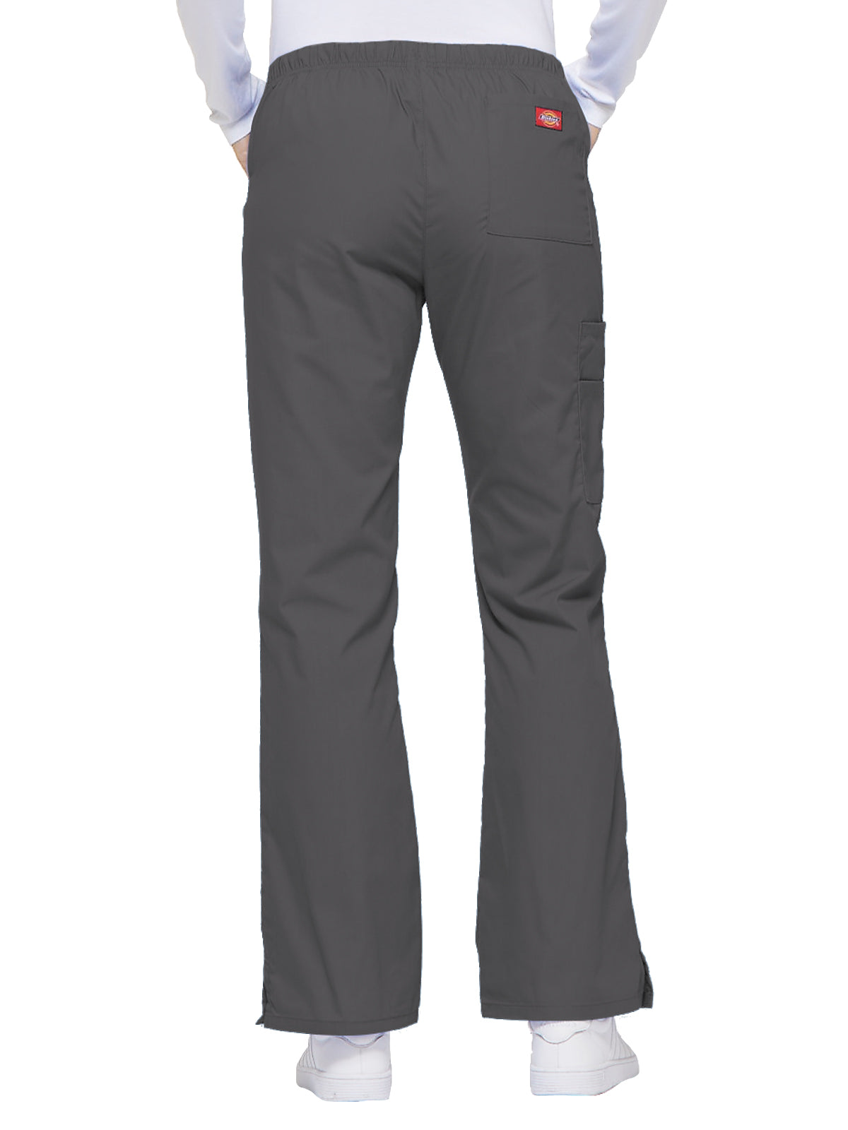 Women's Mid Rise Drawstring Cargo Pant - 86206 - Pewter