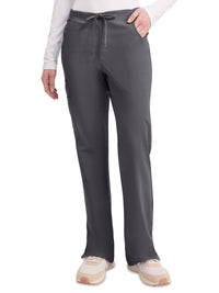 Women's 6-Pocket Mid Rise Cargo Pant - 86206 - Pewter