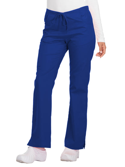 Women's 6-Pocket Mid Rise Cargo Pant - 86206 - Royal