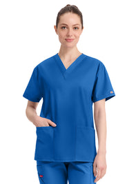 Women's 3-Pocket V-Neck Top - 86706 - Royal