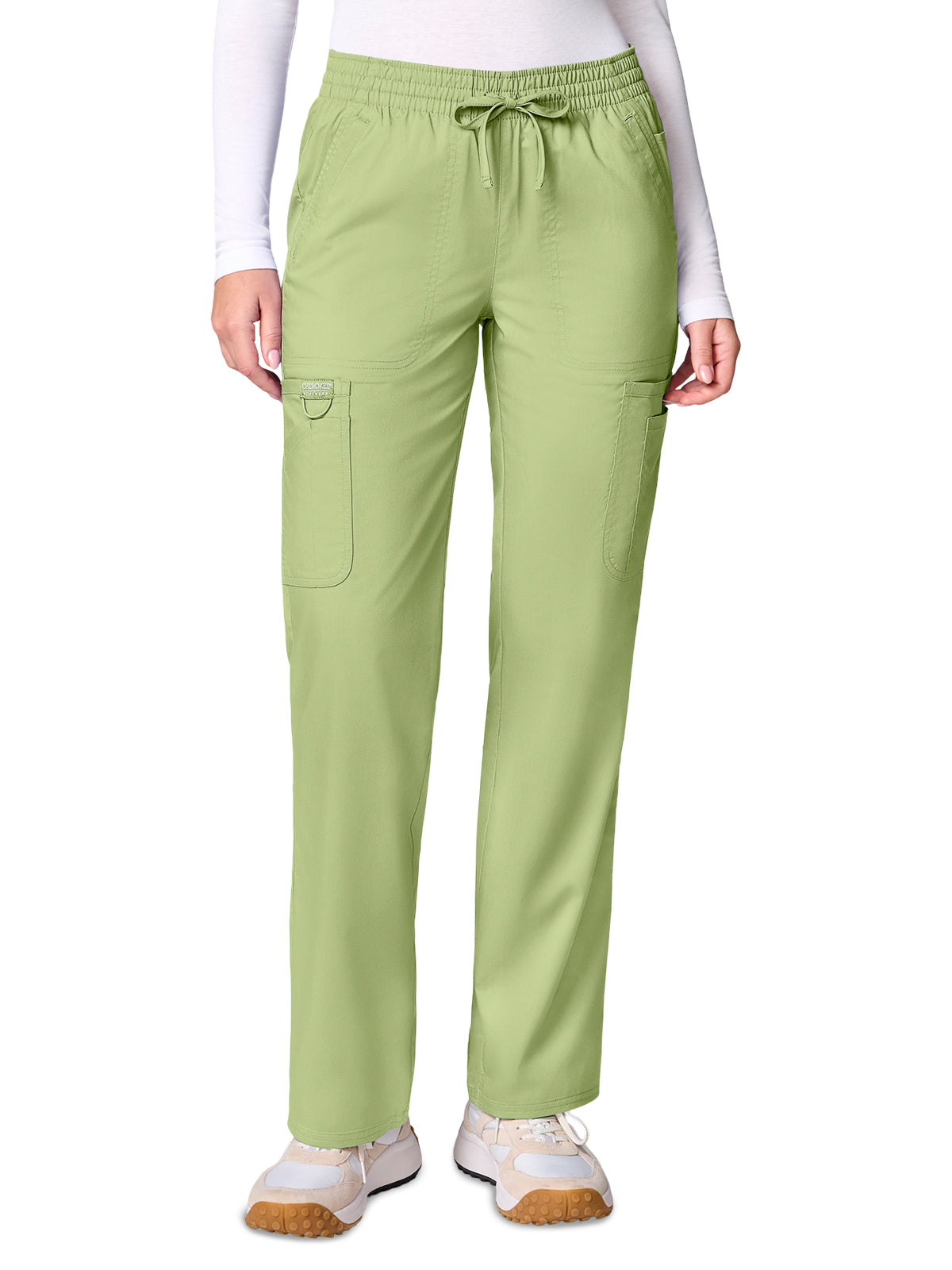 Women's 12-Pocket Scrub Pant - CK00002 - Cucumber