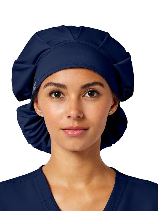 Unisex Bouffant Scrub Hat - CK00005 - Navy
