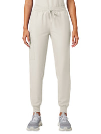 Women's 5-Pocket Mid Rise Jogger Pant - CK00034A - White