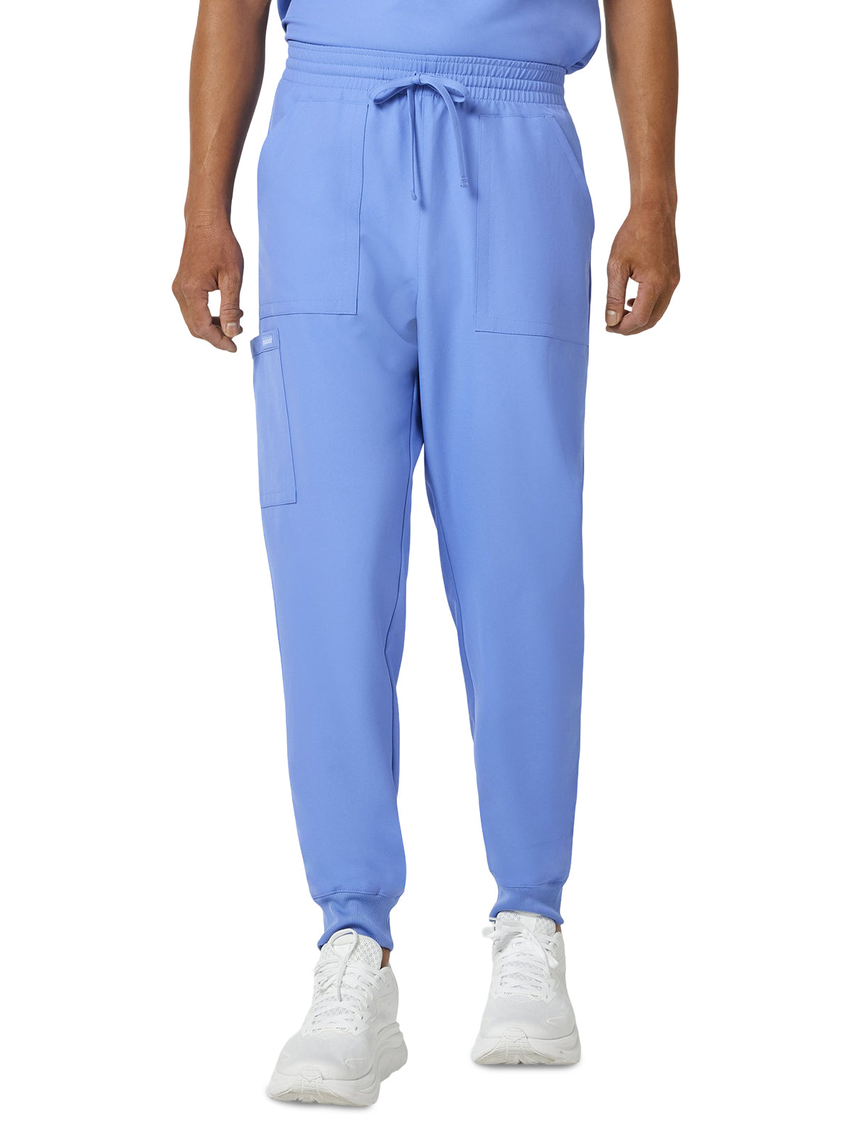 Men's 4-Pocket Mid Rise Jogger Pant - CK00035A - Ciel Blue