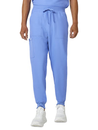 Men's 4-Pocket Mid Rise Jogger Pant - CK00035A - Ciel Blue