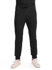Men's 5-Pocket Mid Rise Jogger Pant - CK004A - Black