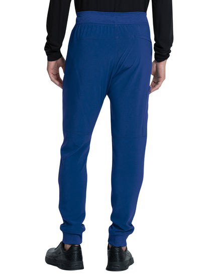 Men's 5-Pocket Mid Rise Jogger Pant - CK004A - Galaxy Blue