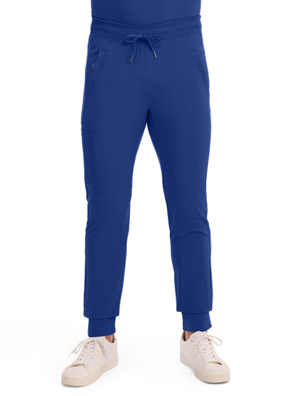 Men's 5-Pocket Mid Rise Jogger Pant - CK004A - Galaxy Blue
