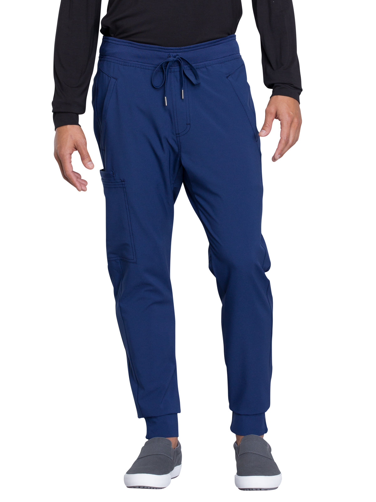 Men's 5-Pocket Mid Rise Jogger Pant - CK004A - Navy