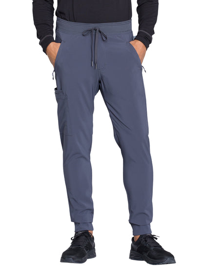 Men's 5-Pocket Mid Rise Jogger Pant - CK004A - Pewter