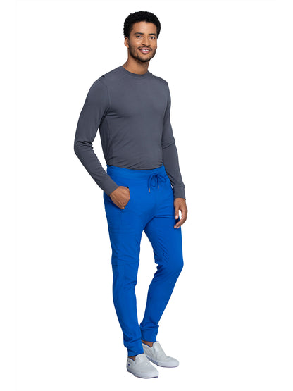 Men's 5-Pocket Mid Rise Jogger Pant - CK004A - Royal