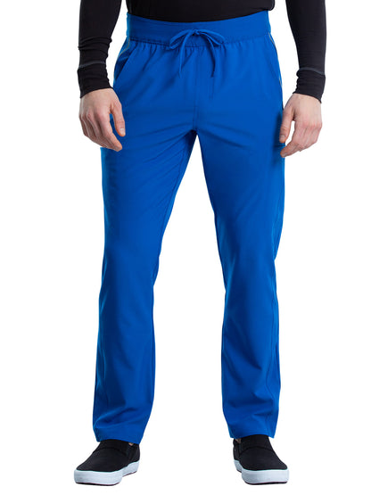 Men's 7 Pocket Tapered Leg Drawstring Cargo Pant - CK006 - Royal