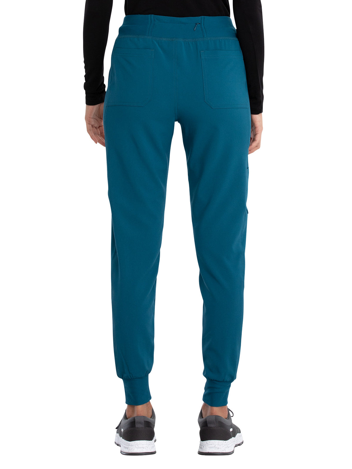 Women's 7-Pocket Mid Rise Jogger Pant - CK011 - Caribbean Blue