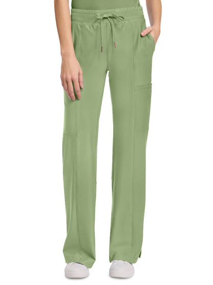 Women's 5-Pocket Trouser Leg Pant - CK026 - Bright Sage