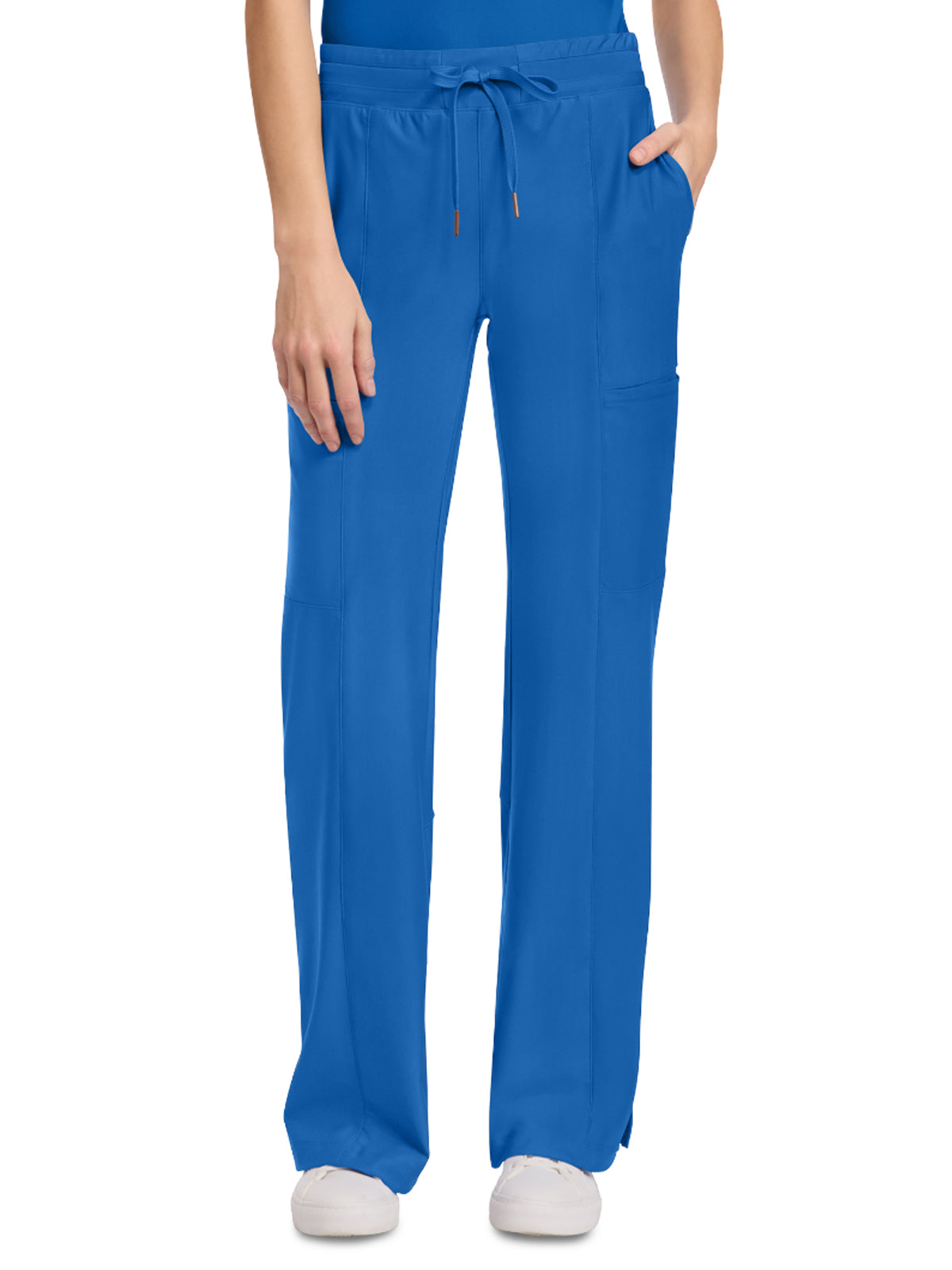Women's 5-Pocket Trouser Leg Pant - CK026 - Royal