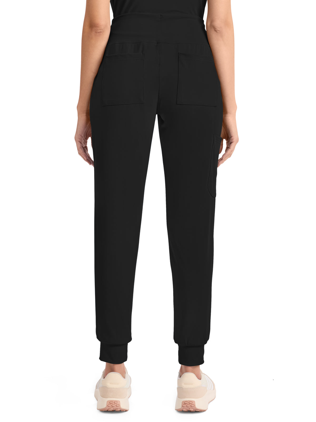 Women's 5-Pocket Jogger Pant - CK033 - Black