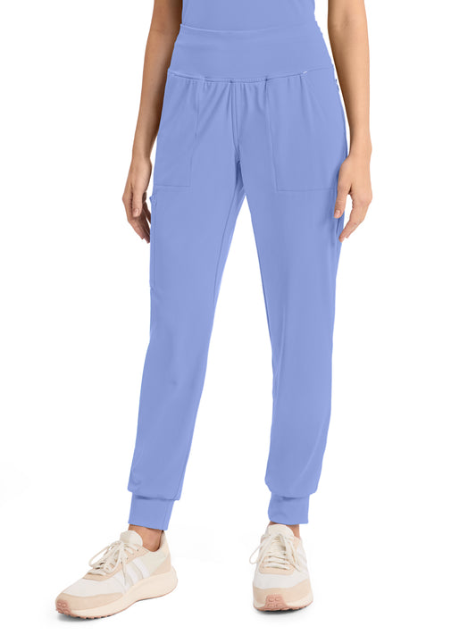 Women's 5-Pocket Jogger Pant - CK033 - Ciel
