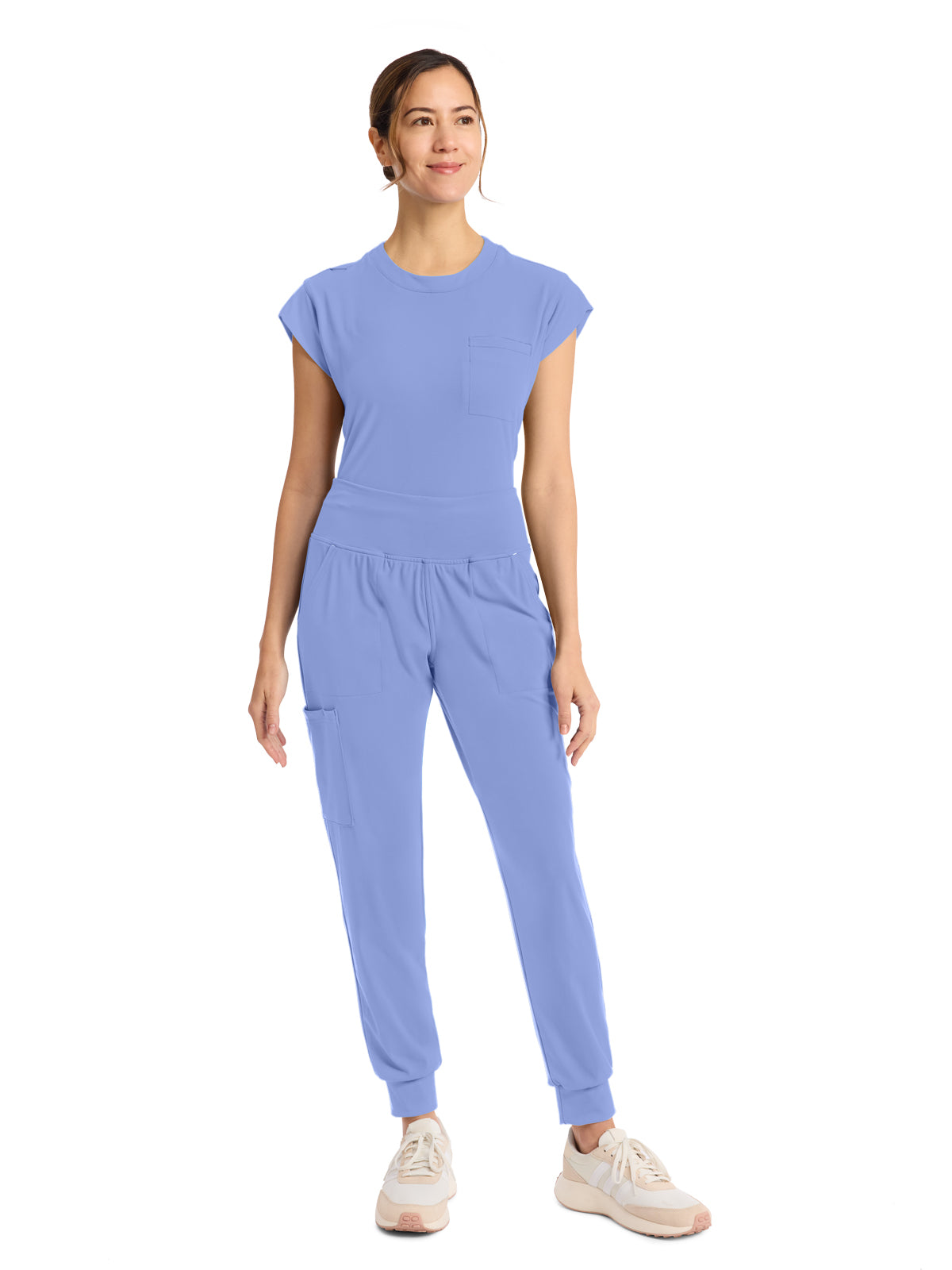 Women's 5-Pocket Jogger Pant - CK033 - Ciel