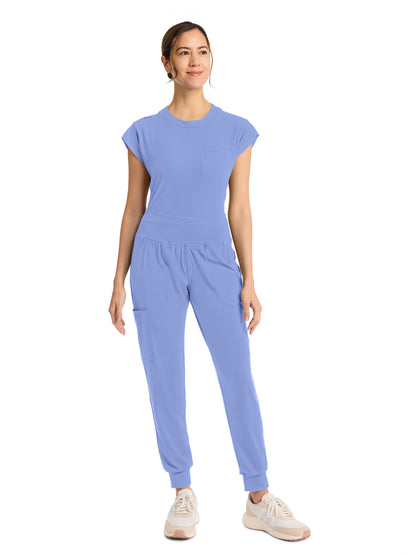 Women's 5-Pocket Jogger Pant - CK033 - Ciel