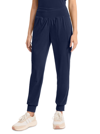 Women's 5-Pocket Jogger Pant - CK033 - Navy